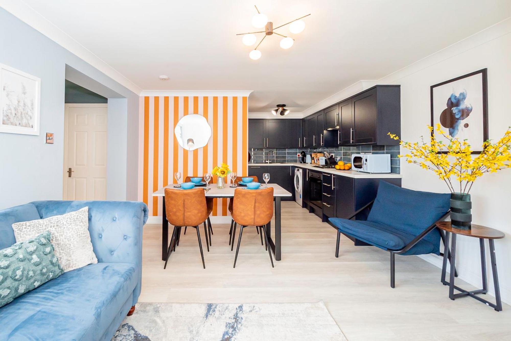 Apartamento Bright & Breezy Portsmouth Exterior foto